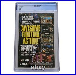 STREET FIGHTER #2 Gold Edition With Poster CGC 9.6 Malibu Comics 1993 (4619719011)