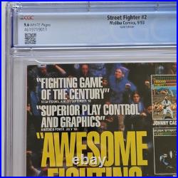 STREET FIGHTER #2 Gold Edition With Poster CGC 9.6 Malibu Comics 1993 (4619719011)