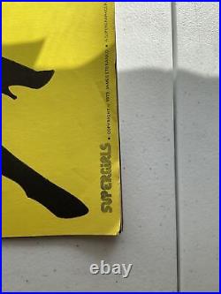 SUPERGIRLS 1973 CALENDAR JIM STERANKO SUPER RARE 11x17 Used But Good Shape