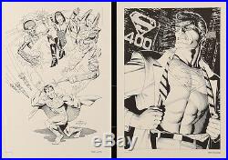 SUPERMAN 400 PORTFOLIO (16 plates) 1984 NM KIRBY CHAYKIN MOEBIUS WRIGHTSON DITKO
