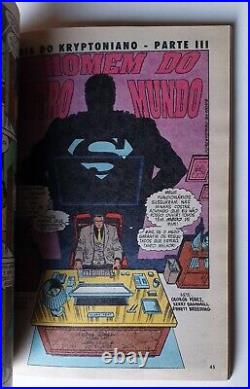 SUPERMAN #42 Day of Krypton Man Saga with BIG POSTER/CALENDAR Brazilian Comics