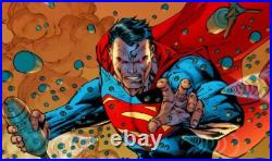 SUPERMAN Jim Lee Gold Foil MONDO POSTER SDCC 2024 Comic Con EXCLUSIVE x/265