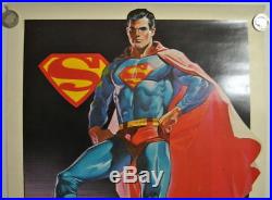 SUPERMAN POSTER Hand Signed by DREW STRUZAN Vintage Thought Factory 1977