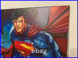 SUPERMAN movie COMIC BOOK Cargill POP ART print poster 1 OF A KIND New 52