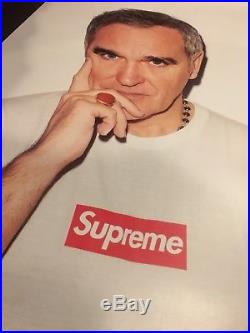 SUPREME Morrissey Authentic Poster 24x36 Street Promo Not Pasted