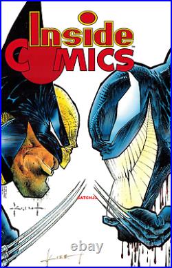Sam Kieth Signed 1992 Wolverine Venom Original Promo Poster Marvel Comics Sk Art