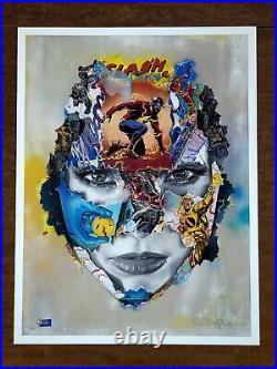 Sandra Chevrier La Cage Beatitude Ravageuse Triptych Poster SET S/N x/100 with COA