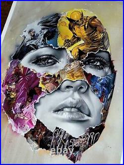 Sandra Chevrier La Cage Beatitude Ravageuse Triptych Poster SET S/N x/100 with COA