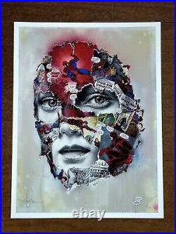 Sandra Chevrier La Cage Beatitude Ravageuse Triptych Poster SET S/N x/100 with COA