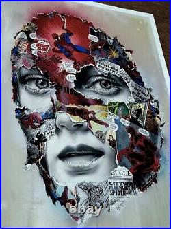 Sandra Chevrier La Cage Beatitude Ravageuse Triptych Poster SET S/N x/100 with COA