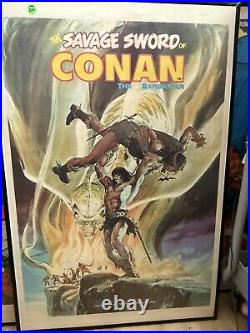 Savage Sword Of Conan The Barbarian- 36X24 Full Color Marvel Poster