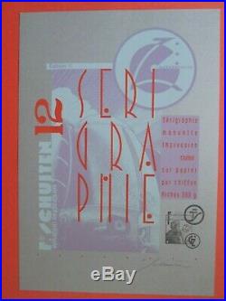 Schuiten Serigraphie Archives Internationales La Douce N° 1 55 X 75 Etat Neuf