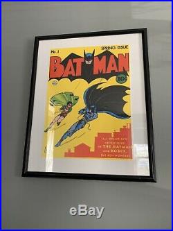 Set Of Three First Issue DC Entertainment Comic Book Framed Posters