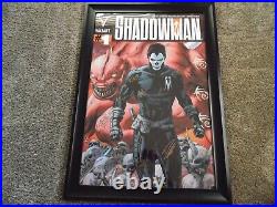 Shadowman #1 Comic Poster (Circa 2012) Signed by Dinesh Shamdasani + 12 More