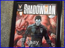 Shadowman #1 Comic Poster (Circa 2012) Signed by Dinesh Shamdasani + 12 More