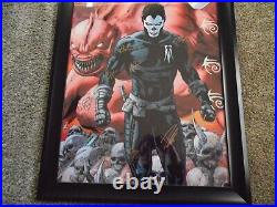 Shadowman #1 Comic Poster (Circa 2012) Signed by Dinesh Shamdasani + 12 More