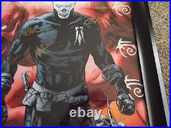 Shadowman #1 Comic Poster (Circa 2012) Signed by Dinesh Shamdasani + 12 More