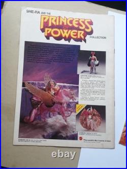 She-Ra Princess of Power X5 COMICS 1,2,3,4, 5 has poster 1986 London Editions