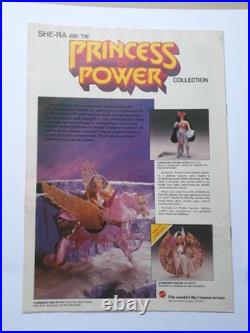 She-Ra Princess of Power X5 COMICS 1,2,3,4, 5 has poster 1986 London Editions