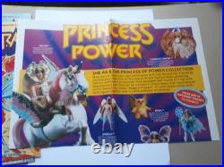 She-Ra Princess of Power X5 COMICS 1,2,3,4, 5 has poster 1986 London Editions