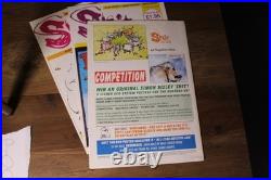 Shit the Dog Poster Magazine #1 #2 #3 #4 UK 1997 Authentic Comic Book Lot BISLEY