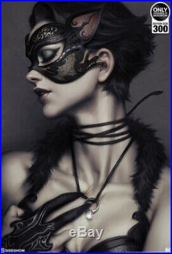 Sideshow Collectibles Catwoman #4 Stanley Artgerm Lau Premium Art Print New OOP