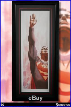 Sideshow Exclusive SIGNED Alex Ross Superman Immortal FRAMED Art Print-SOLD OUT