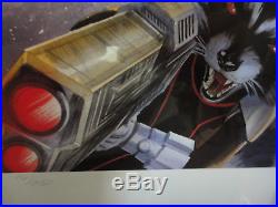 Sideshow Premium Art Print Alex Ross SIGNED Framed Guardians of the Galaxy