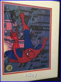 Signed And Framed stan lee Illustration With A Self Portrait Office Shot Of Stan
