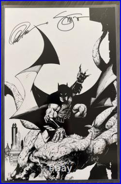 Signed Greg Capullo Scott Snyder Batman Print DC Comic Art New 52