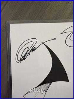 Signed Greg Capullo Scott Snyder Batman Print DC Comic Art New 52