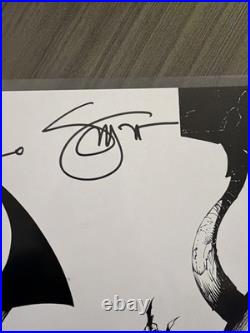 Signed Greg Capullo Scott Snyder Batman Print DC Comic Art New 52