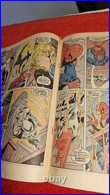 Silver Surfer #14 comic book 1970 Marvel SPIDER-MAN - FN+