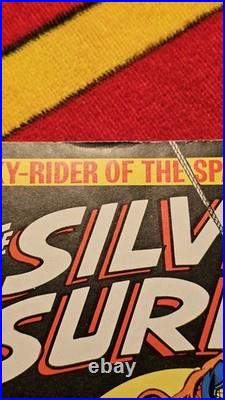 Silver Surfer #14 comic book 1970 Marvel SPIDER-MAN - FN+