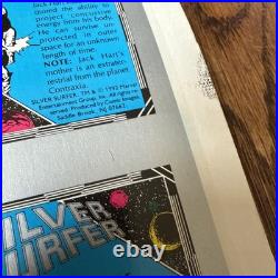 Silver Surfer 2 Sided 1992 Poster Marvel 31 X 26 Very Rare