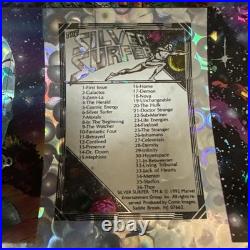 Silver Surfer 2 Sided 1992 Poster Marvel 31 X 26 Very Rare