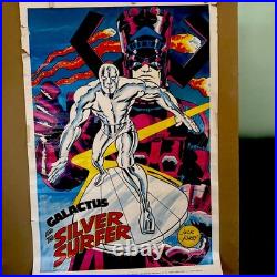 Silver Surfer & Galactus 1970 Poster By Jack Kirby