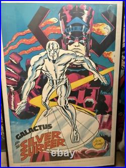 Silver Surfer/Galactus Marvel Poster- 36 X24 Full Color