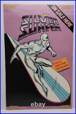 Silver Surfer Original Promotional Poster 1981 11x17 Stan Lee Bryne Palmer