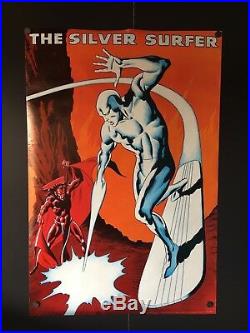Silver Surfer Vintage Poster (Marvel, 1973) 24 x 35 High Grade VF
