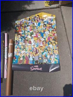 Simpsons COLLECTOR's 6 lot posters 2000s