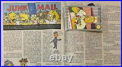 Simpsons Comics 1 2 3 4 5 6 with Poster / Dupe Dipkin Card Bongo Comics 1993-94