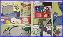 Simpsons Comics 1 2 3 4 5 6 with Poster / Dupe Dipkin Card Bongo Comics 1993-94