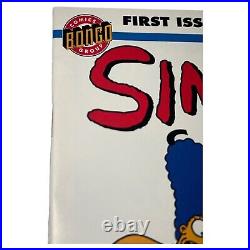 Simpsons Comics #1 Bongo Comics 1993 1st Issue with Poster Comic Book Minty