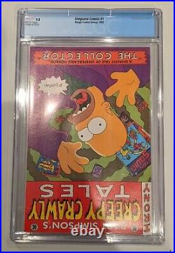 Simpsons Comics #1 CGC 9.8 NM with Pull Out Poster 1993 Bongo Comics