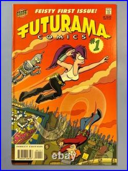 Simpsons Comics and Stories #1 withBartman Poster, Futurama #1 and Treehouse #5