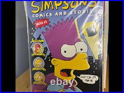Simpsons Comics and Stories Issue #1 Includes Poster inside book