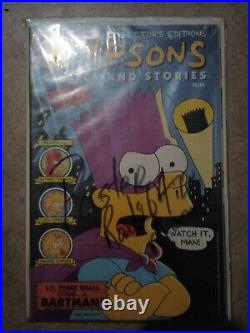 Simpsons Comics and Stories Sealed Issue #1 Special Collector's Edition withPoster