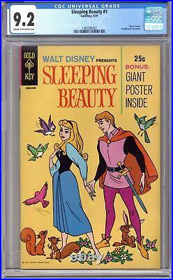 Sleeping Beauty 1P Poster Included CGC 9.2 1970 1482286003