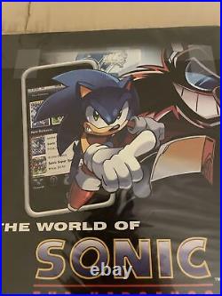 Sonic Super Special Poster Spectacular Archie Comics Sega Rare Hard To Find